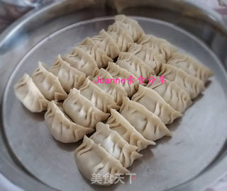 豌豆泥素饺子的做法步骤:7