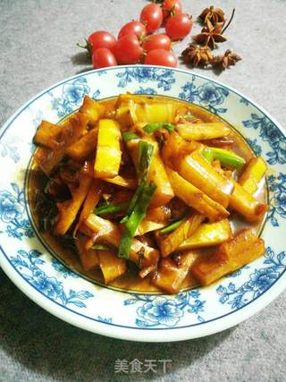 油焖春笋的做法步骤:9