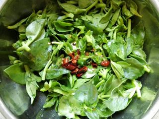 #春食野菜香#凉拌穿心莲-能吃的观赏绿植的做法步骤:4