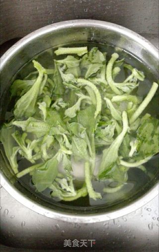 冰草鸡蛋沙拉的做法步骤:3