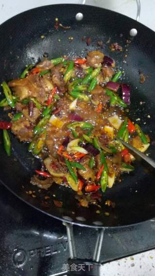 回锅肉的做法步骤:6