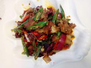 回锅肉的做法步骤:8
