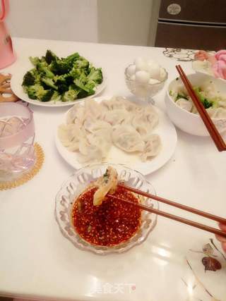 猪肉葱花饺子的做法步骤：6