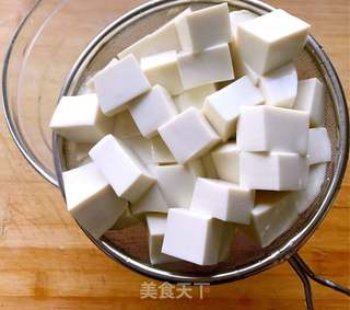 #春食野菜香# 香椿拌豆腐的做法步骤:5