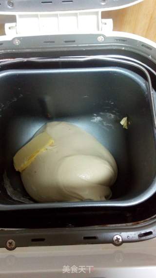 肉松香蕉吐司的做法步骤:8
