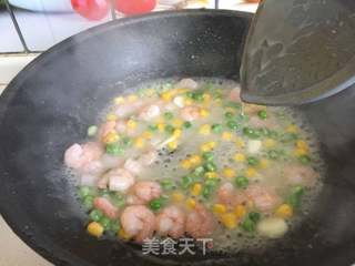 三鲜小米锅巴的做法步骤:13