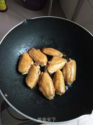 啤香鸡翅的做法步骤：3