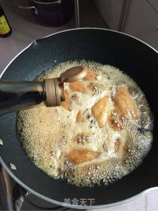 啤香鸡翅的做法步骤：7