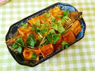 鲤鱼炖豆腐的做法步骤:13