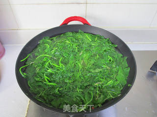#春食野菜香#油炸荠菜馄饨的做法步骤:2