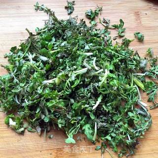 #春食野菜香#荠菜早餐饼的做法步骤:2