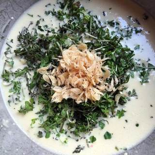 #春食野菜香#荠菜早餐饼的做法步骤:7