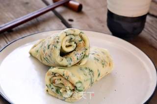 #春食野菜香#荠菜早餐饼的做法步骤:12