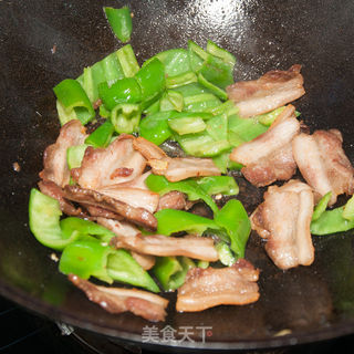 农家小炒肉的做法步骤:8