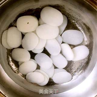 #春食野菜香# 荠菜春笋炒年糕的做法步骤:6