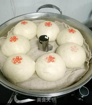 FLUFF棉花糖金沙奶黄包的做法步骤:16