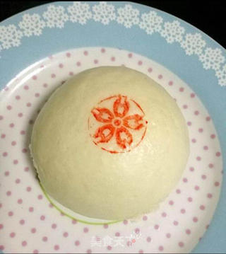 FLUFF棉花糖金沙奶黄包的做法步骤:19