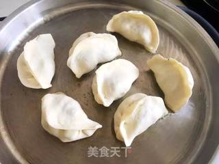 #春食野菜香#荠菜肉馅煎饺的做法步骤:5