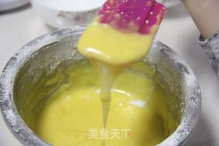 萨瓦林模戚风蛋糕(八寸)的做法步骤:6