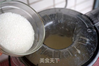 苹果宜肝豆浆的做法步骤:5