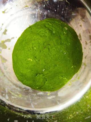 #春食野菜香#餐桌上的春天-荠菜牛肉饺子的做法步骤:3