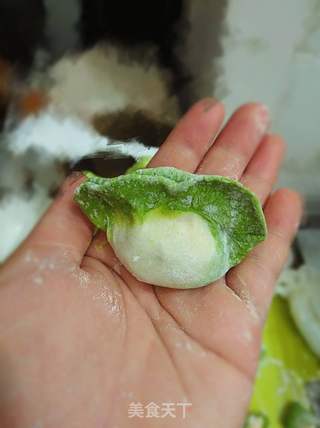 #春食野菜香#餐桌上的春天-荠菜牛肉饺子的做法步骤:27