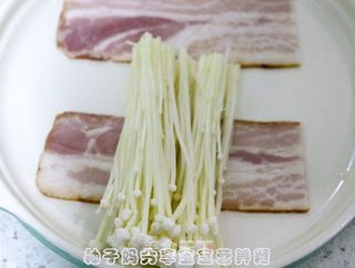 金针菇培根卷的做法步骤:2
