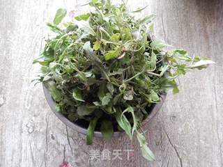 #春食野菜香#黑木耳荠菜粥的做法步骤:3