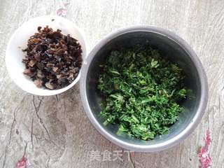 #春食野菜香#黑木耳荠菜粥的做法步骤:4