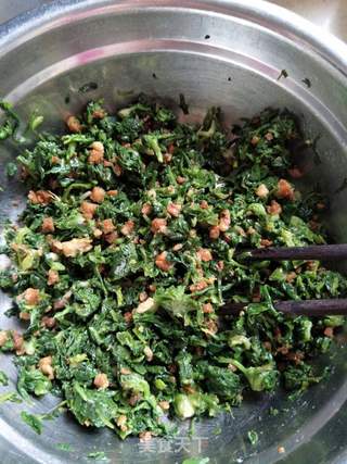 #春食野菜香#荠菜饺子的做法步骤:6
