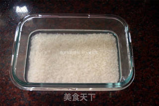 微波冬菇鸡饭的做法步骤:3