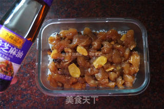 微波冬菇鸡饭的做法步骤:5