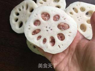 炸藕夹的做法步骤:6