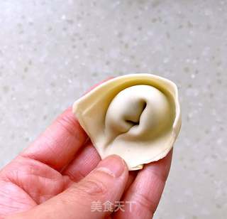#春食野菜香# 荠菜三鲜馄饨的做法步骤:8