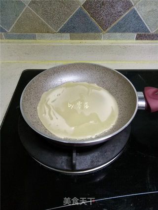 豆沙煎饼的做法步骤:6