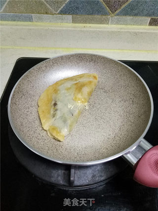 豆沙煎饼的做法步骤:8