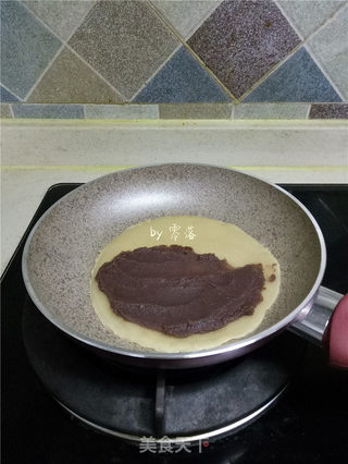 豆沙煎饼的做法步骤:10