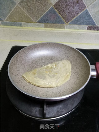 豆沙煎饼的做法步骤:11