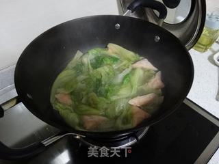生菜鱼饺汤的做法步骤:4
