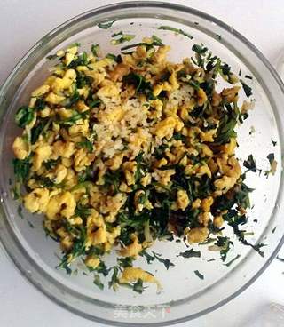 # 春食野菜香 #蒲公英鸡蛋水饺的做法步骤:12