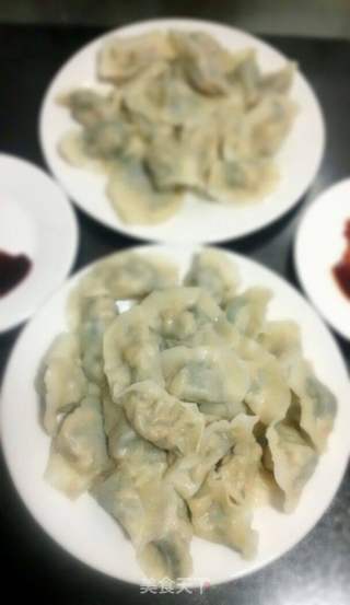 # 春食野菜香 #蒲公英鸡蛋水饺的做法步骤:21