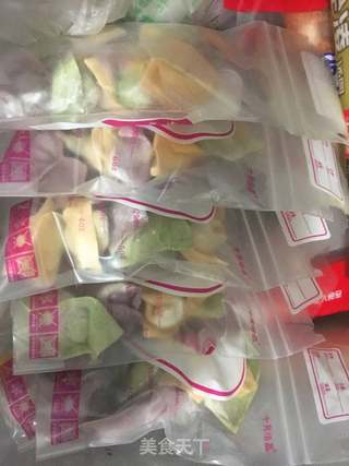 彩色馄饨的做法步骤:6