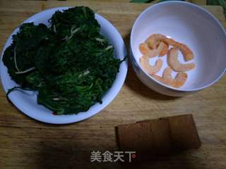 #春食野菜香#荠菜香干海米包子的做法步骤：1