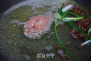 干拌脑花的做法步骤:2