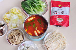 红果家菜谱之番茄小火锅的做法步骤:7
