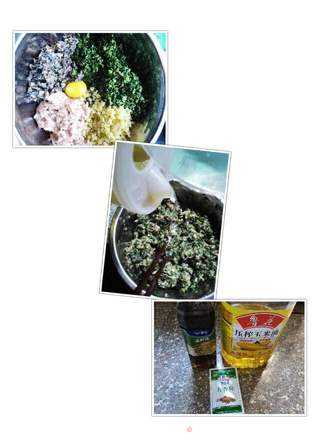 #春食野菜香#马兰螺丝肉馄饨的做法步骤:15