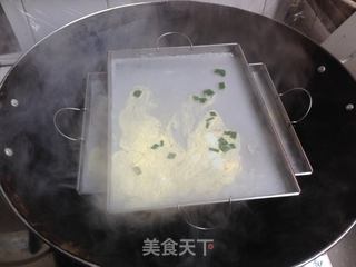 鸡蛋肠粉的做法步骤:8