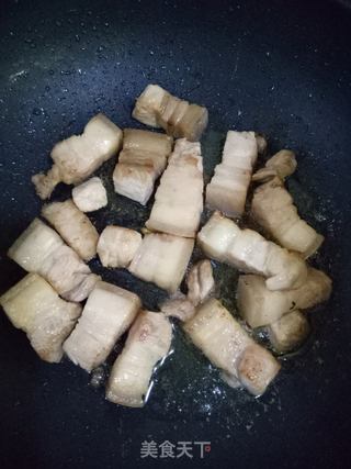 猪肉炖粉条的做法步骤:6