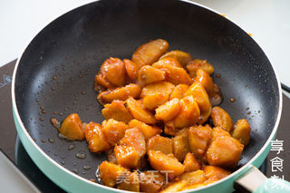 【让王源落泪的美食】拔丝地瓜的做法步骤:11