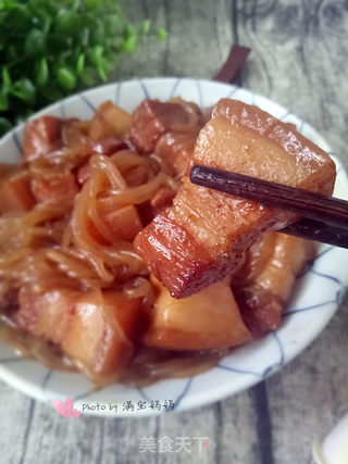 猪肉炖粉条的做法步骤:16